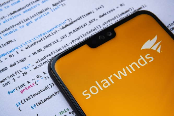 solar winds screen on mobile device