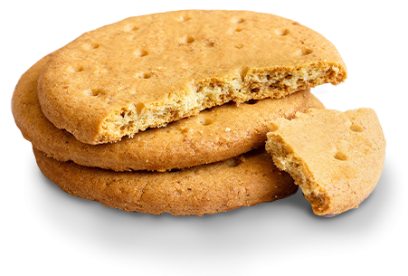 What are human biases? 3 Biscuits stacked