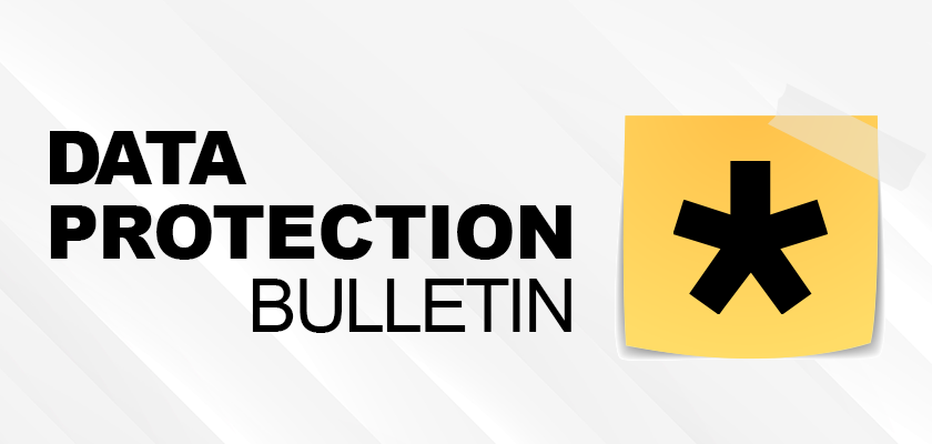 data protection bulletin header